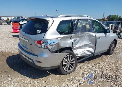 2016 Nissan Pathfinder S/Sv/Sl/Platinum из США, поврежденный, VIN 5N1AR2MM9GC603570